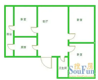 工农院街78号院户型图
