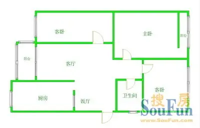 工农院街78号院户型图
