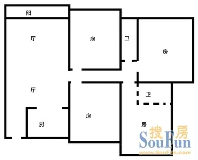 达成新居户型图