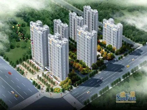 怡康春城效果图立体规划效果图