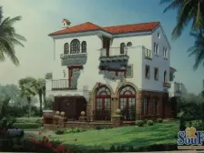 达安好户型c1户型+近万达+阳光房