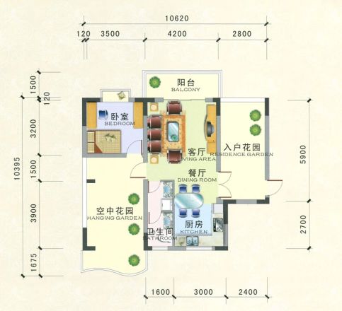 银滩融鑫苑户型图