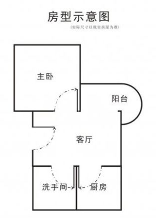 宛轻公寓户型图