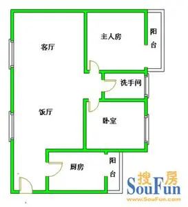 建苑小区户型图