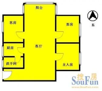 建苑小区户型图