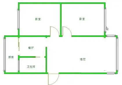 九如村30号院户型图