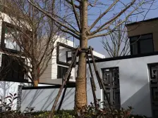 花园城旁 别墅小区 得房率好 毛坯 院子大