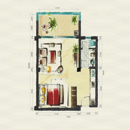 峨秀湖国际度假区户型图