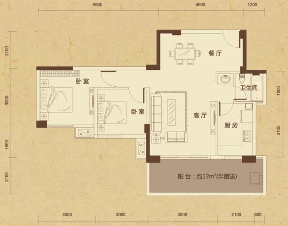 远大林语城别墅户型图