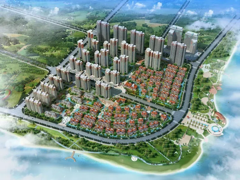 沙盘图拖动图片可以查看其它楼栋信息