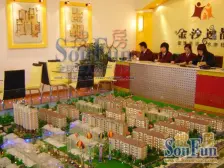 新出毛坯双露台复式楼,价格美丽