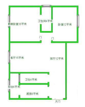南昌路公房户型图