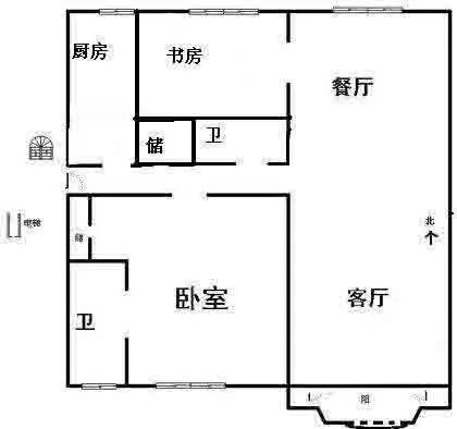 卡德公寓户型图