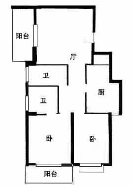 白俄罗斯公寓户型图