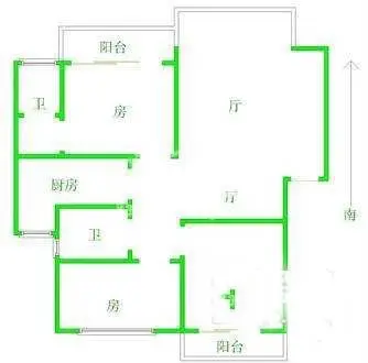 长桥新村户型图