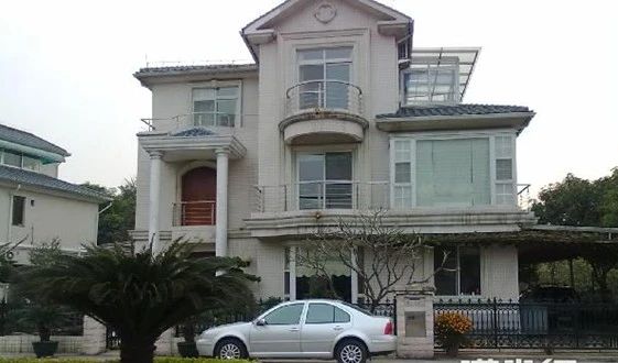 绿景苑别墅实景图