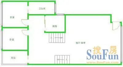 万年场横街17号院户型图