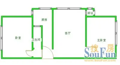 群和街2号院户型图