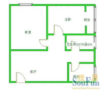 群和街2号院户型图