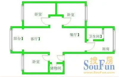 郫县欣苑小区户型图