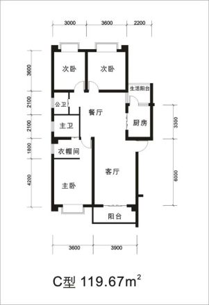 粼江水印户型图