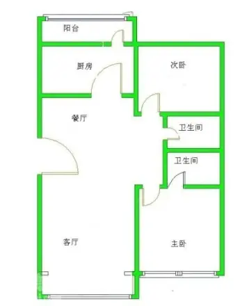 悠然山庄户型图