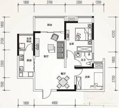 黄埆坪正街小区户型图