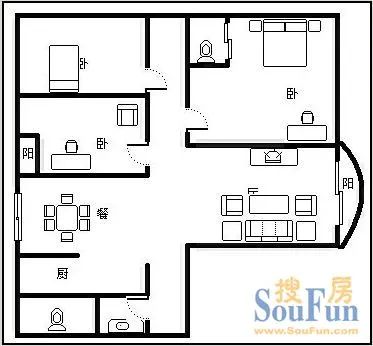 金陵公寓小区户型图