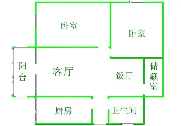 石桥一村户型图