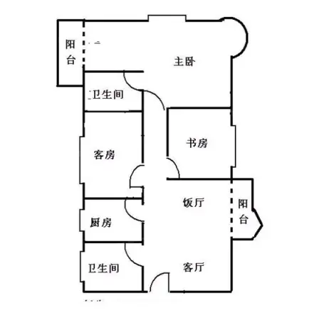机场社区户型图