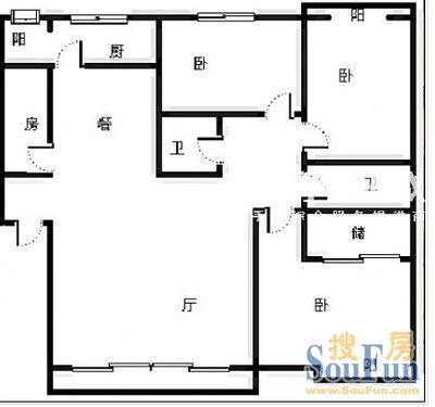 电信局家属院户型图