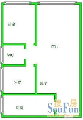 水电花园户型图
