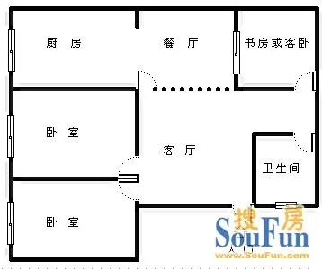 星川福苑户型图