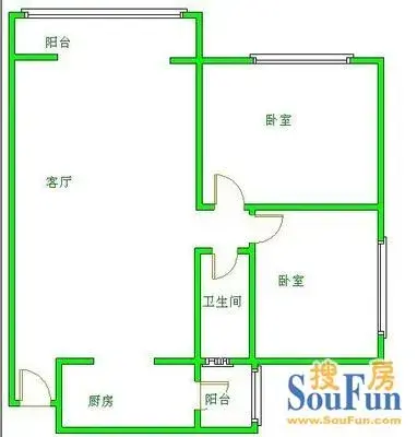 和平家园户型图