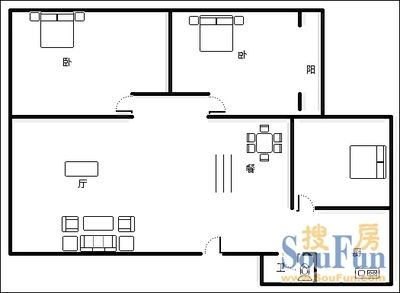 新康公寓户型图