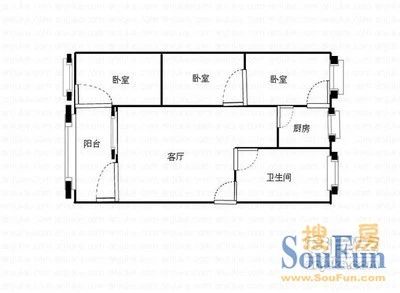 新康公寓户型图