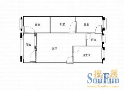 鸿昌苑户型图