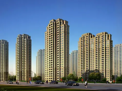 天正天御溪岸效果图小区外立面效果图