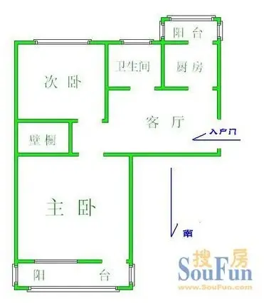 工农湾社区户型图