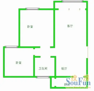 助邦公寓户型图