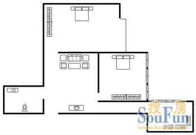 四季青城户型图