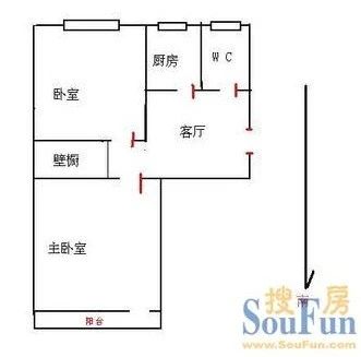 食品公司宿舍户型图