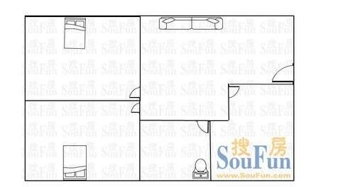 食品公司宿舍户型图