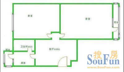 建设路小学宿舍户型图