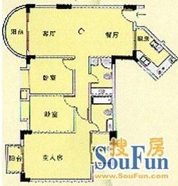 侨苑山庄别墅户型图