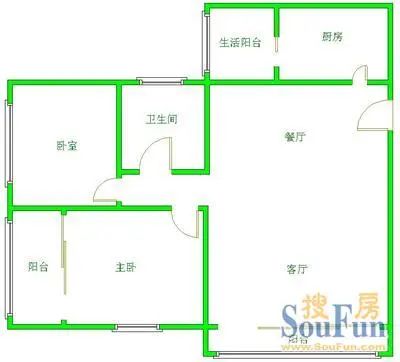边防部队宿舍户型图