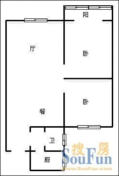 白云小区户型图