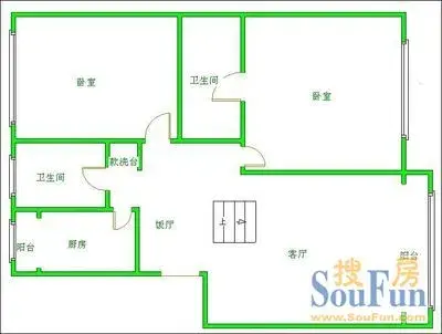 老马路6号院户型图