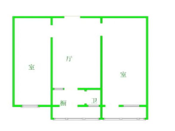 二七北路商业局宿舍户型图