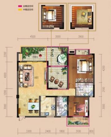 爱丁堡户型图